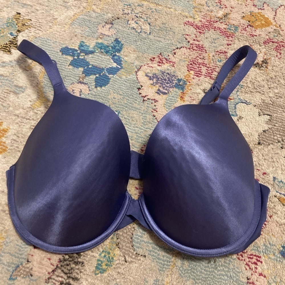 Victoria’s Secret Blue Full Coverage Padded Bra Size 36DD